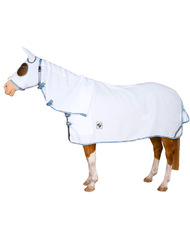 "Defender" Flag Cotton Attached Hood Horse Rug