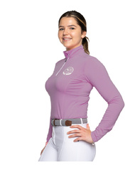 Lola Air · Plum Technical Shirt