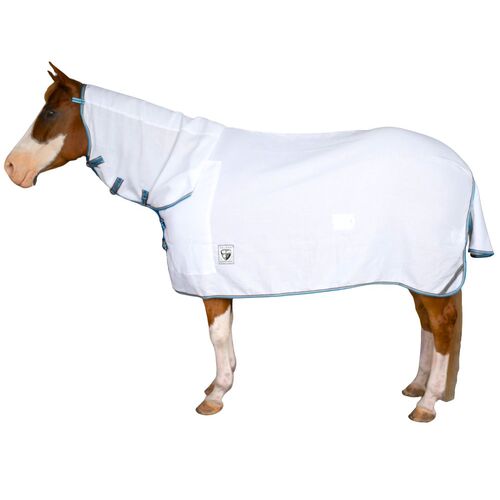 "Defender" Flag Cotton Neck Combo Horse Rug