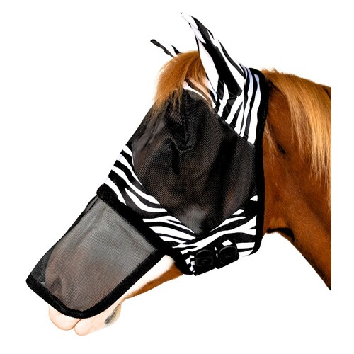 Zebra-Pro Fly Bonnet Mask